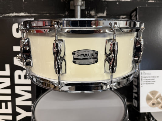 Yamaha Recording Custom 14 x 55  Birch Snare Drum Polar White