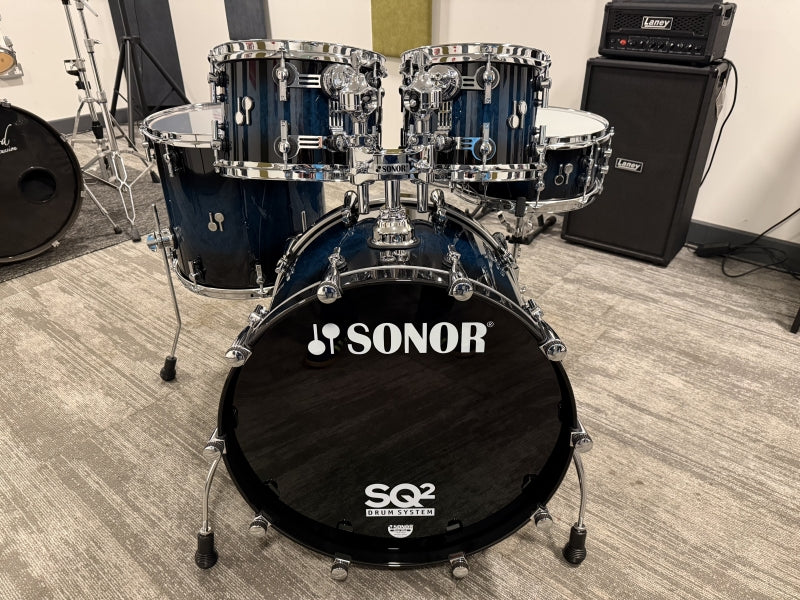 Sonor SQ2 Drum Kit Shell Pack Birdseye Azure