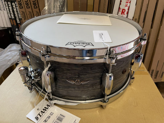Tama Star Walnut 13 x 6  Snare Drum  Satin Charcoal Japanese Sen