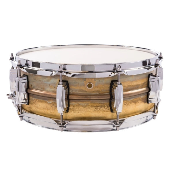 Ludwig LB454R 14 x 5 Raw Brass Snare Drum