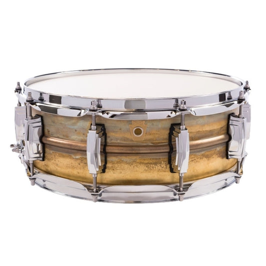 Ludwig LB454R 14 x 5 Raw Brass Snare Drum