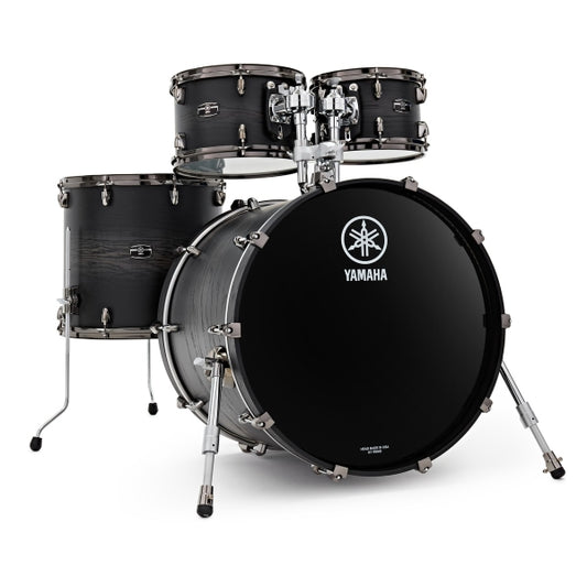 Yamaha Live Custom Hybrid Oak 22 4pc Shell Pack Charcoal Sunburst