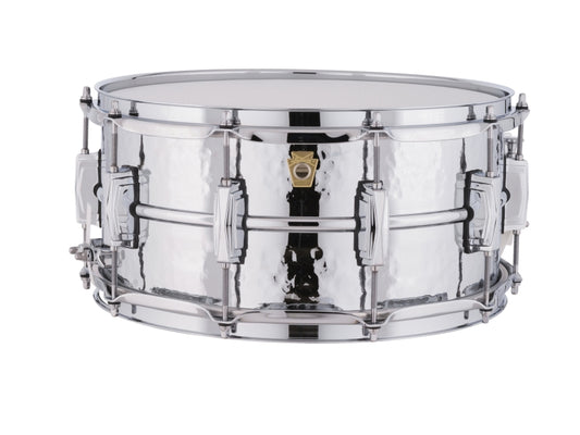 Ludwig LM402 14 x 65 Supraphonic Snare Drum Imperial Lugs Hammered Shell BStock