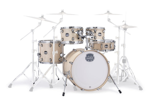 Mapex Mars Maple Drum Kit Fusion Shell Pack Natural  20 4pc