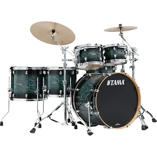 Tama Starclassic Performer 22 5pc Shell Pack Molten Steel Blue Burst