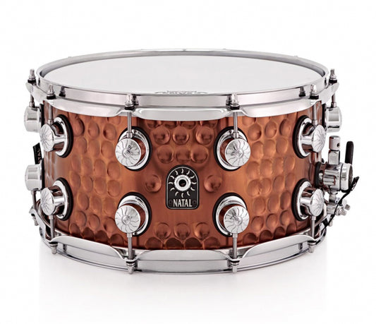 Natal 14 X 7 Hand Hammered Bronze Snare Drum