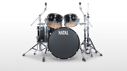 Natal Originals Maple Drum Kit Black Metallic