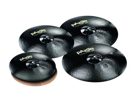 Paiste Color Sound 900 4 Piece Medium Black Cymbal Set