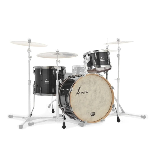 Sonor Vintage Drumkit 20 3pc Shell Pack  Black Slate