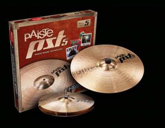 Paiste PST5 2 Piece Essential Cymbal Box Set 1418