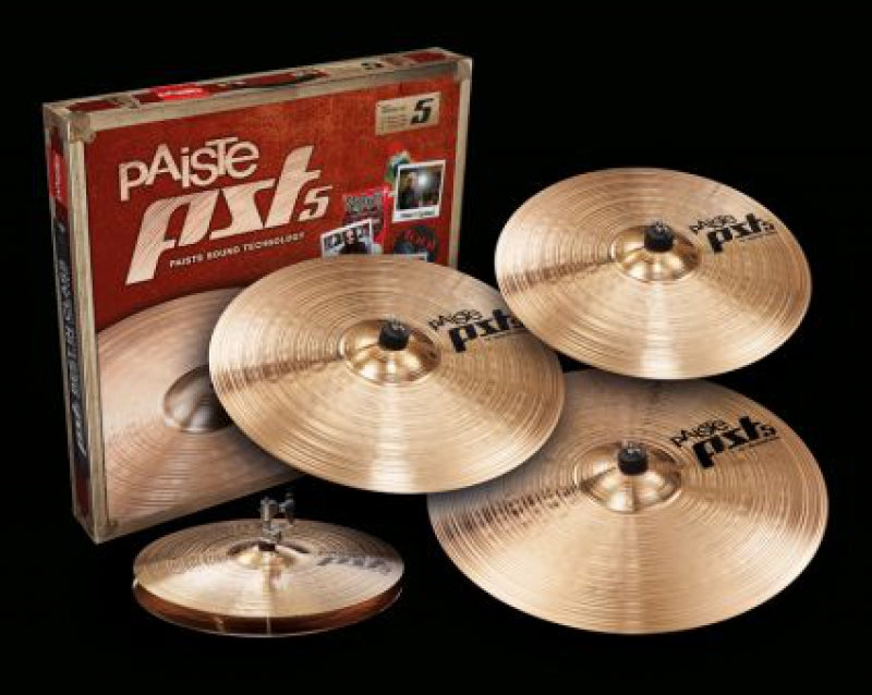 Paiste PST5 Medium Cymbal Box Set 14161820