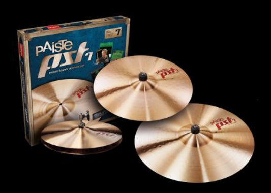 Paiste PST7 3 Piece Heavy Rock Cymbal Box Set 141620