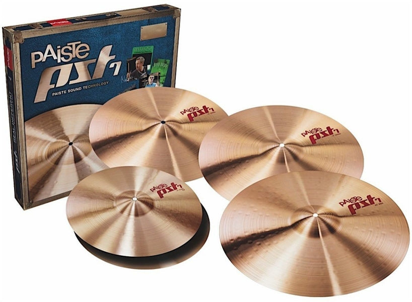 Paiste PST7 Medium Cymbal Box Set 14161820