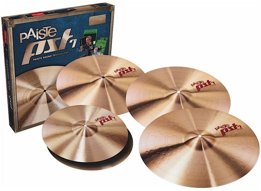 Paiste PST7 Medium Cymbal Box Set 14161820