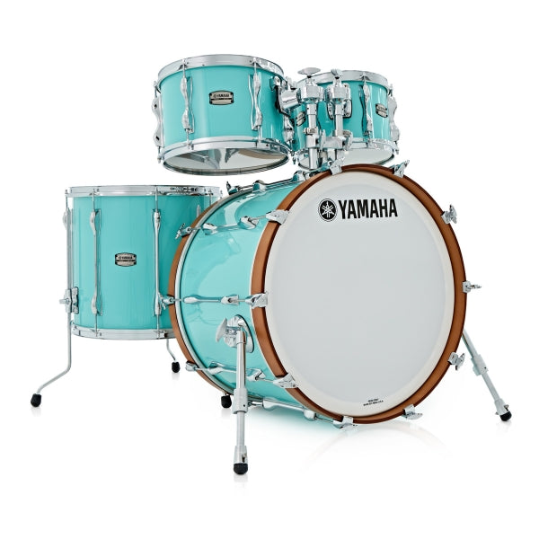 Yamaha Recording Custom 20 4pc Drumkit Shell Pack Surf Green BStock