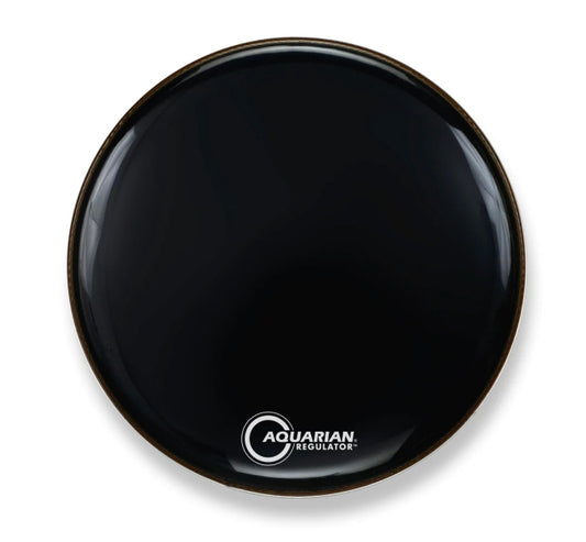 Aquarian Regulator RSM Gloss Black Bass Drum Resonant Head 22