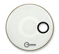 Aquarian Regulator RSM Offset Hole Gloss White 22 Resonant Bass Drum Head