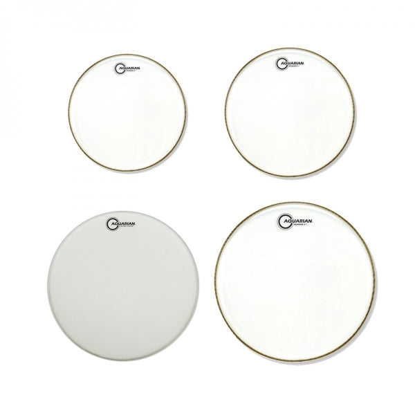 Aquarian Response 2 Drumhead Pack 10 12 14 14 Snare Head