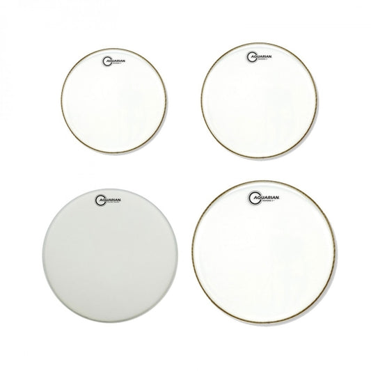 Aquarian Response 2 Drumhead Pack 10 12 14 14 Snare Head