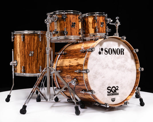 Sonor SQ2 African Marble 4 Pce Drum Kit Shell Pack