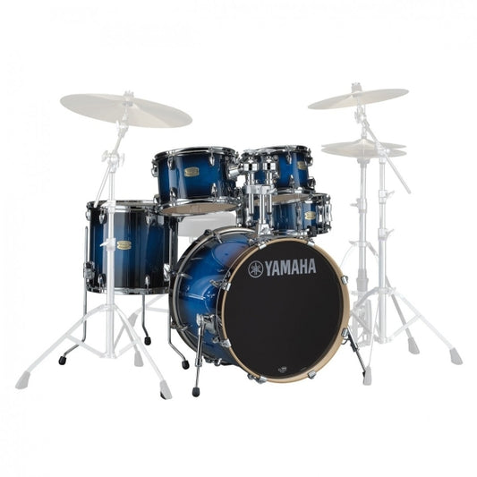 Yamaha Stage Custom 22 5 Piece Drum Kit Blue Burst