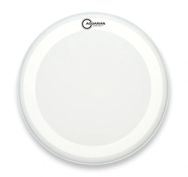 Aquarian Super Kick II Coated Bass Drum Head 22