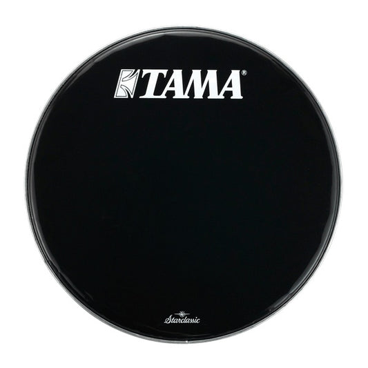 Tama Starclassic 22 Black P3 Bass Drum Logo Head
