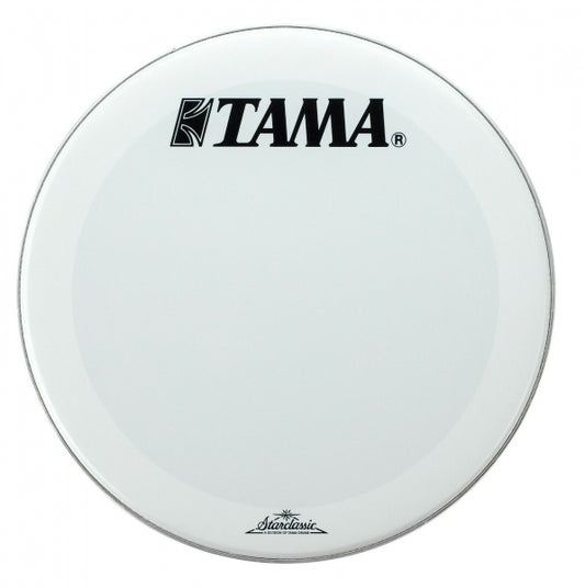Tama Starclassic 22 Vintage White P3 Bass Drum Logo Head