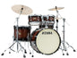 Tama SLP DYNAMIC KAPUR 22IN Drum Kit 4PC Shell Pack Gloss Black Kapur Burst