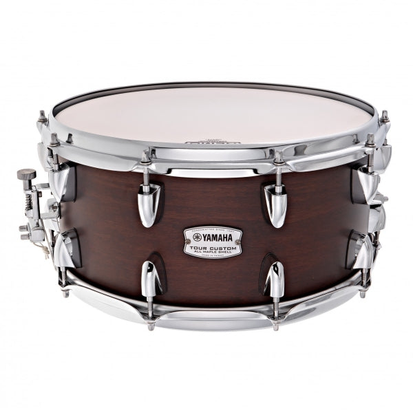 Yamaha Tour Custom 14 x 55 Snare Drum Chocolate Satin