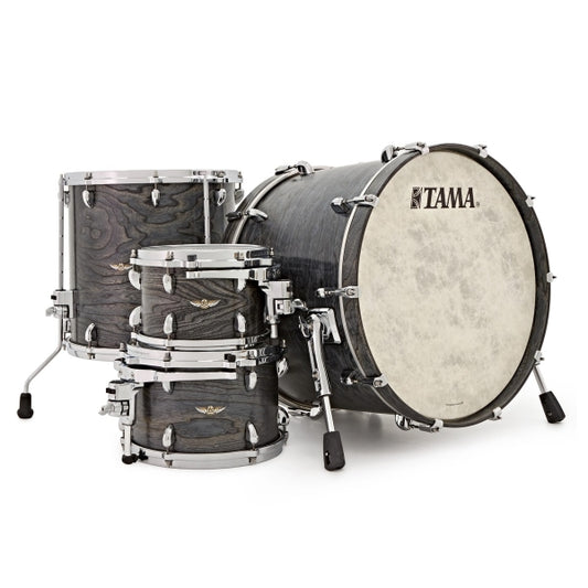 Tama Star Walnut 22 4pc Shell Pack Satin Charcoal Sen