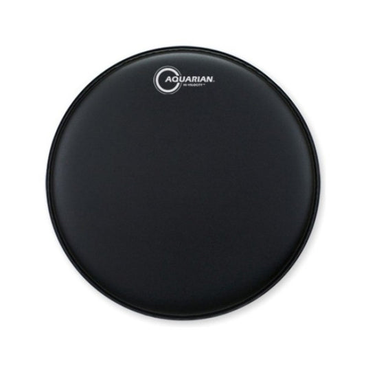 Aquarian HiVelocity Black Texture Coated Power Dot 14 Drum Head