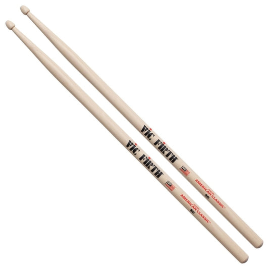 Vic Firth American Classic 8D Hickory Drumsticks Wood Tip