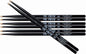 Vic Firth Extreme 5A Black Finish Wood Tip Consumer Pack 4 Pairs