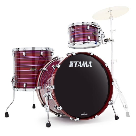 Tama Starclassic WalnutBirch 3 PCE Drum Kit Shell Pack Lacquer Phantasm Oyster